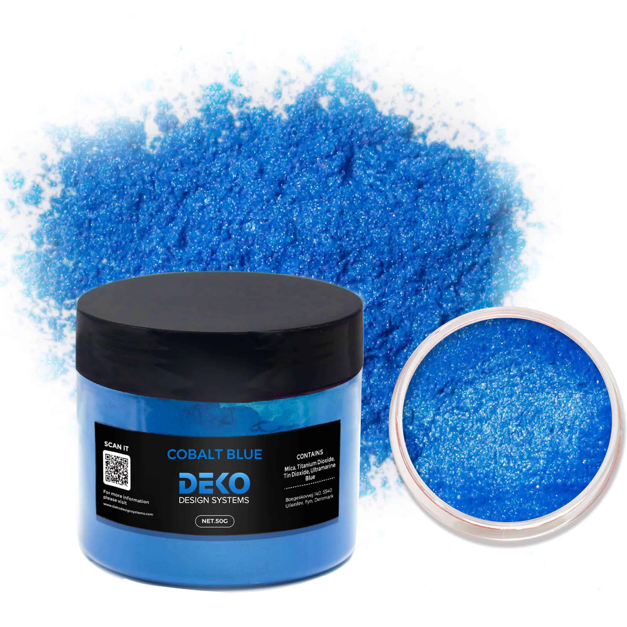 Cobalt Blue Metallic Pigment