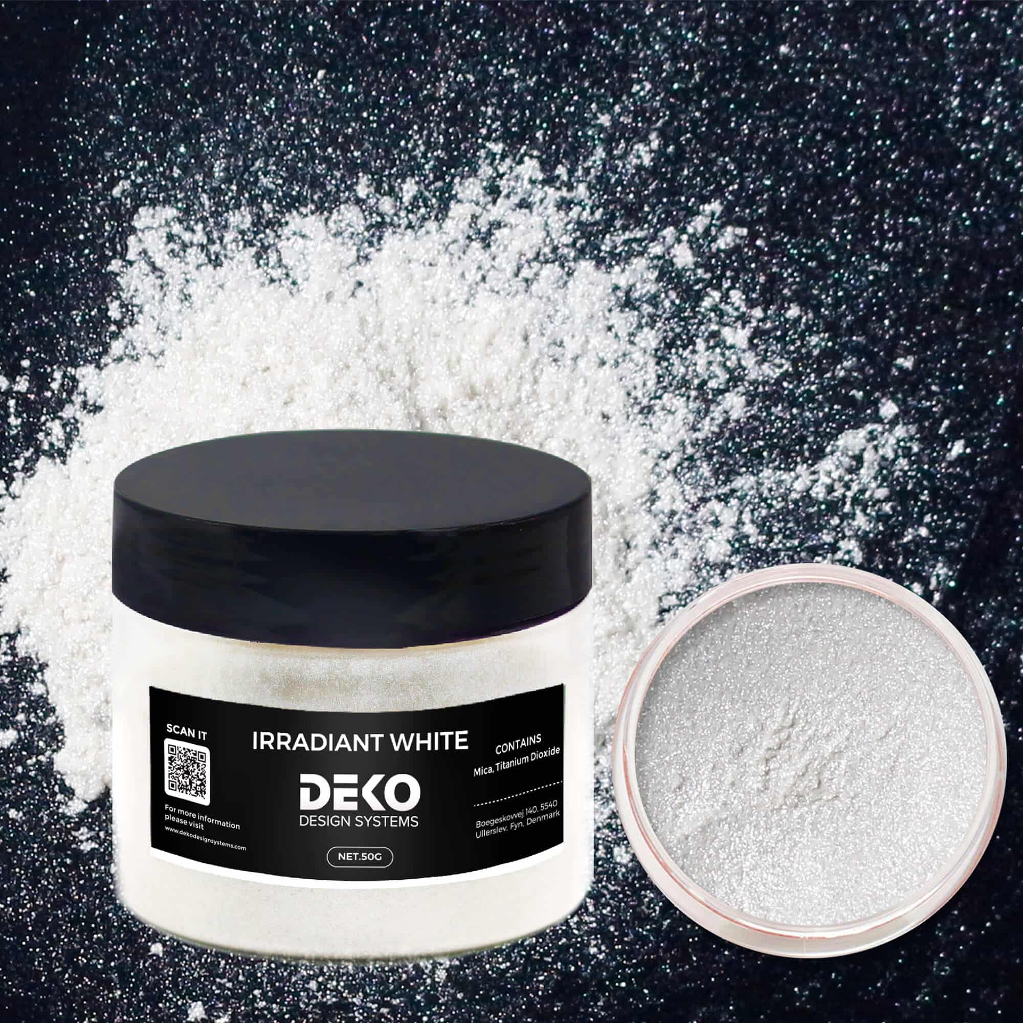 Irradiant White Metallic Pigment