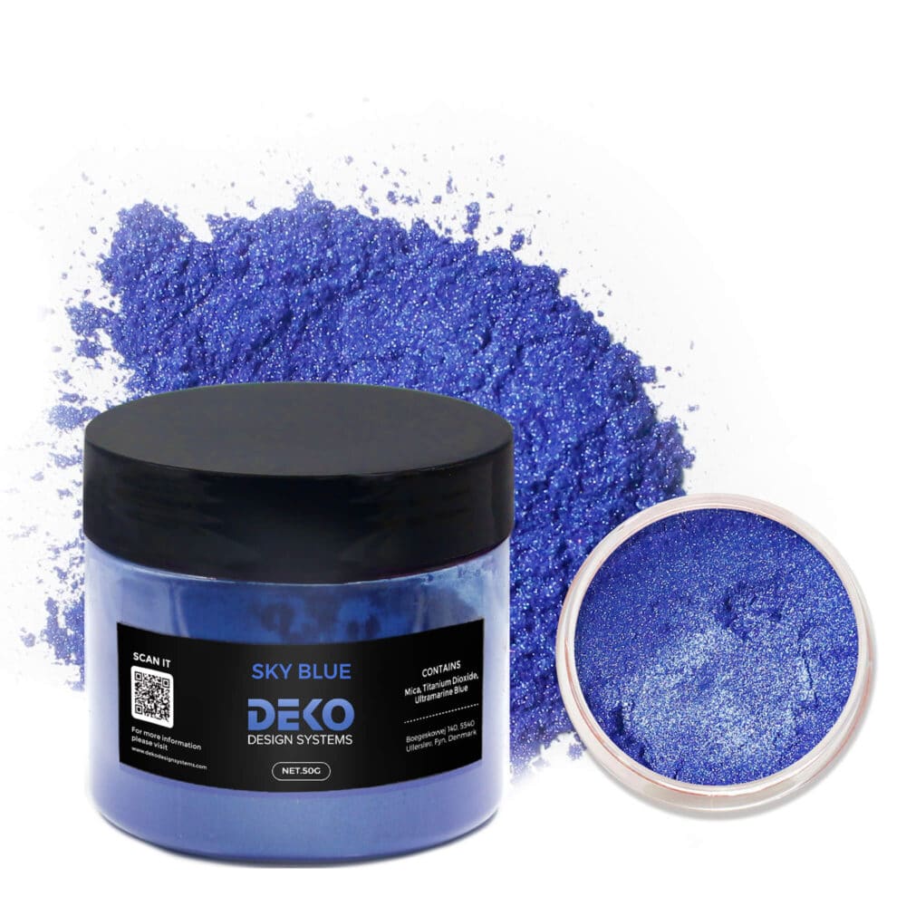 Sky Blue Metallic Pigment