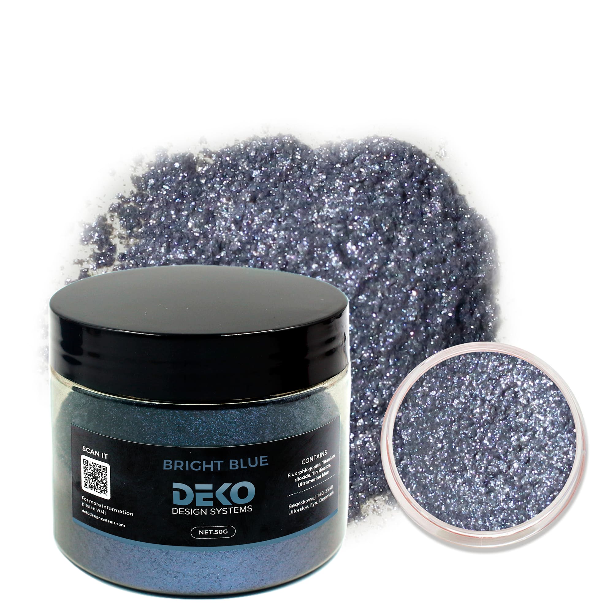 Bright Blue Metallic Pigment