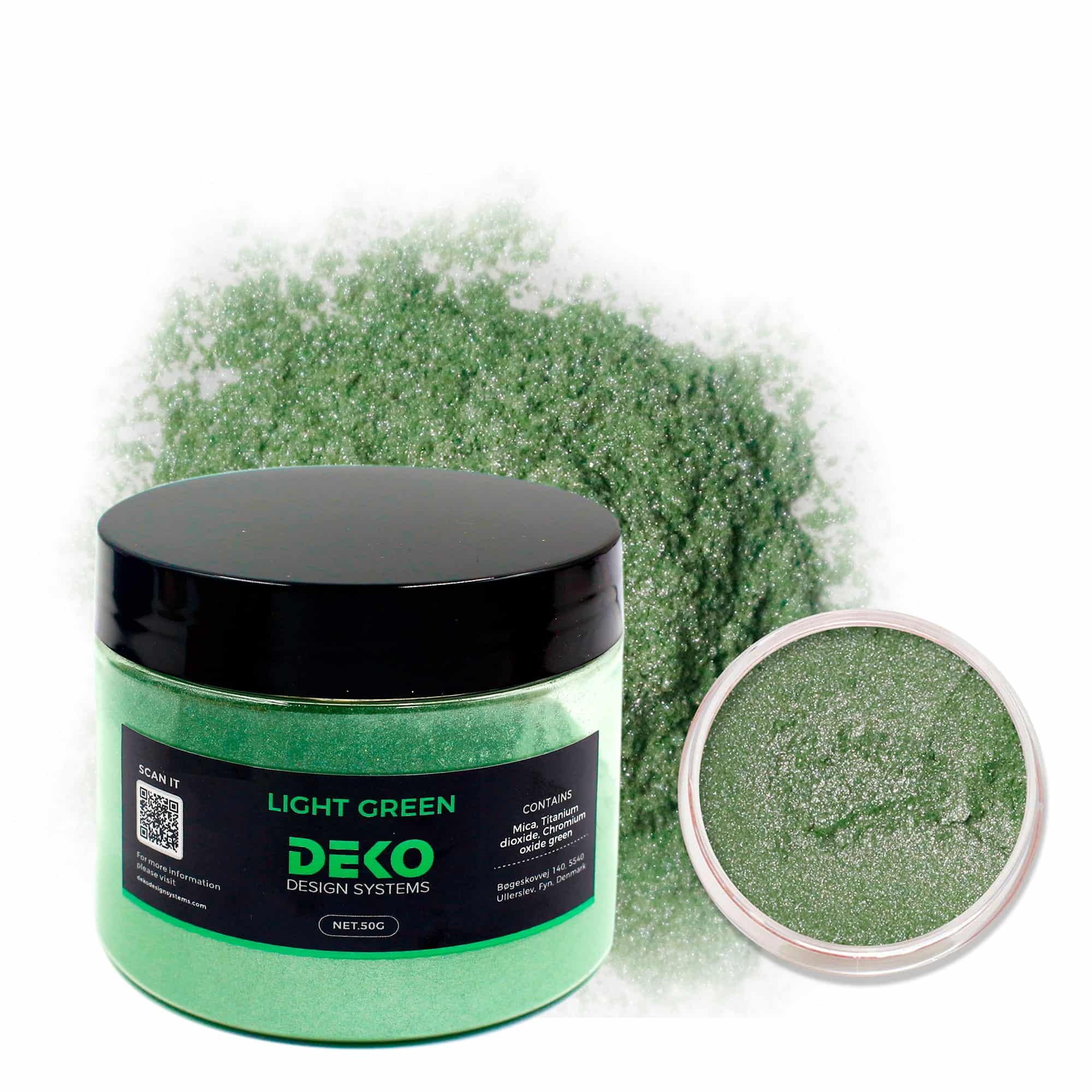 Light Green Metallic Pigment