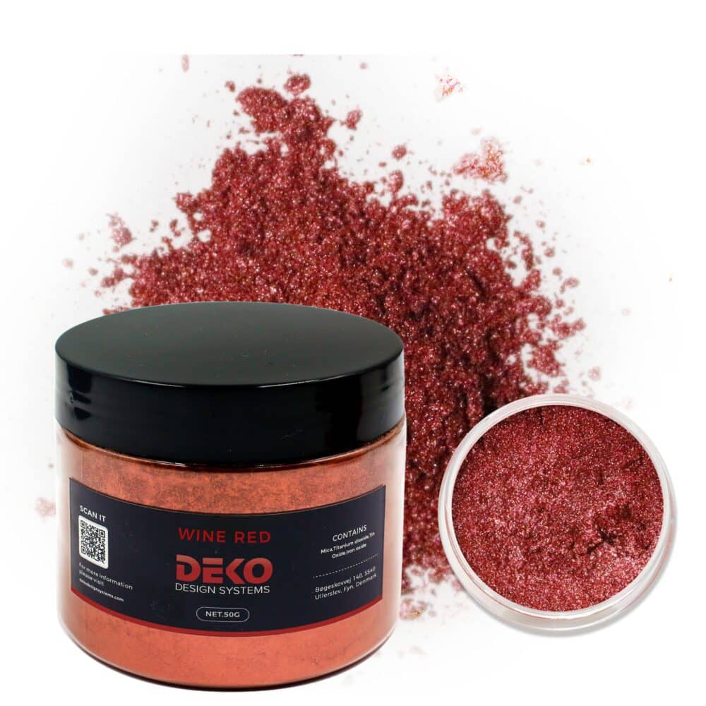 Wine Red Metallic Pigment