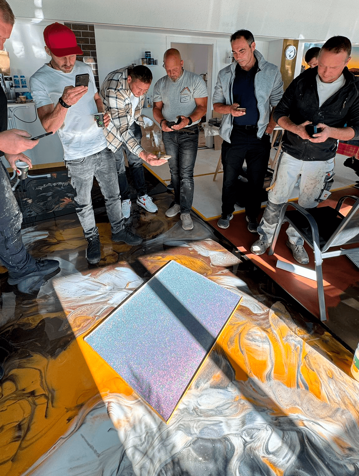 17-18 March 2025: Decorative Metallic Polyurethane (PU) Floor Course at (Denmark) - Image 8