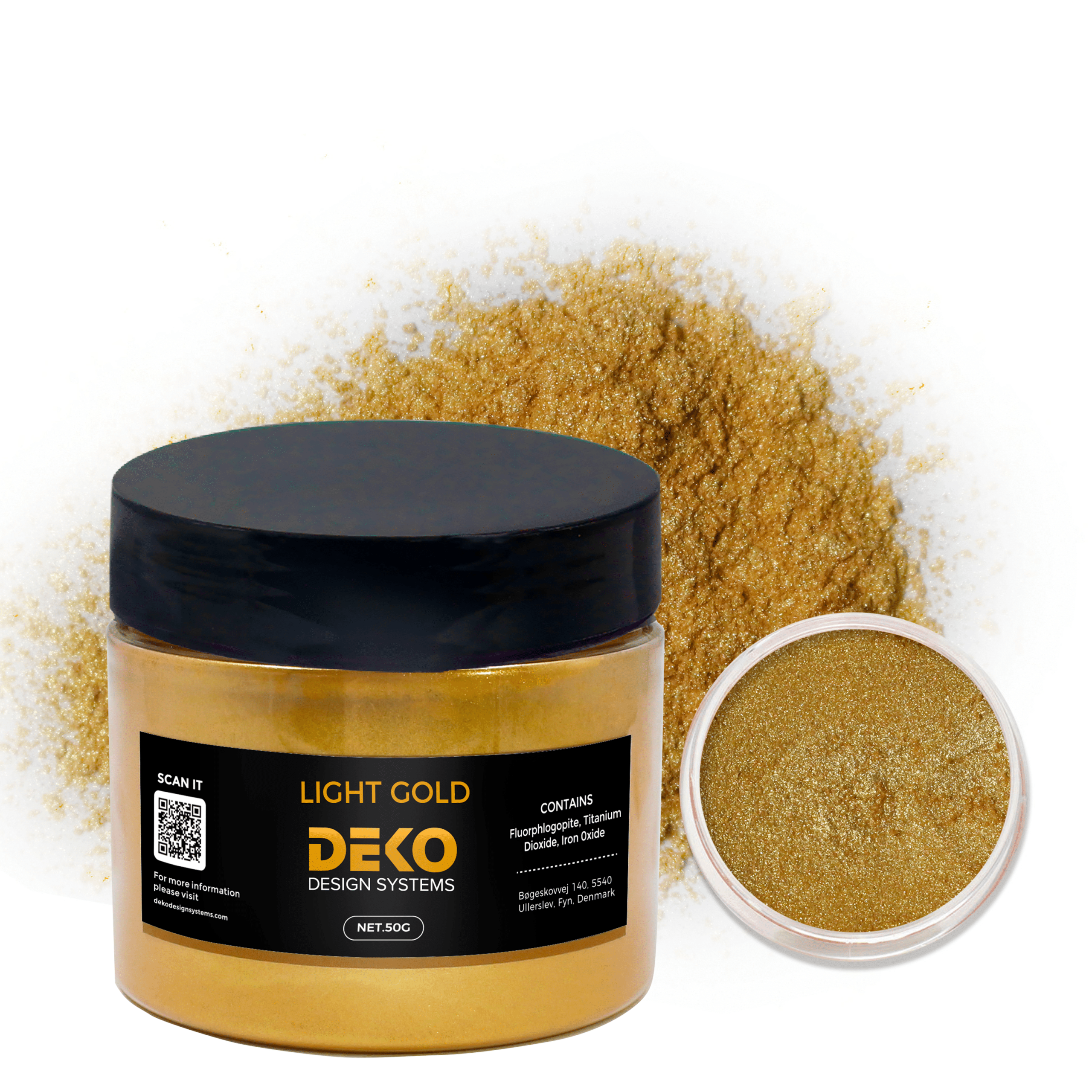 Light Gold Metallic Pigment